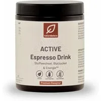 naturalplace® ACTIVE Espresso Drink - Kaffee-Extrakt mit Vitalpilzen und Vitaminen, Pulver, 90 g, für Stoffwechsel, Blutzucker & Energie**