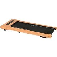 Christopeit Sport® Laufband Walking Pad 4.2 Holzoptik (Aufstellfüße "Stand Up Support" für vertikale Wand-Lagerung), bis max. 6 km/h, 120 kg max. Benutzergewicht