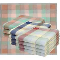 Betz Taschentuch 12 Stück Damen Stoff Taschentücher Paloma III Größe 30x30 cm, (12-St. Dessin 7), 100% Baumwolle, Dessin 7