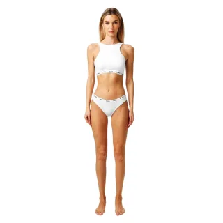 Lonsdale - Sport-BH für Damen, Baumwolle (Weiß)