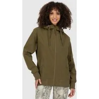 Alife & Kickin Outdoorjacke RenitaAKA mit Kapuze in bequemen Fit
