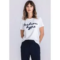 TUZZI T-Shirt mit Statementprint