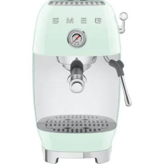 SMEG ECF03PGEU Premium Siebträgermaschine Pastellgrün