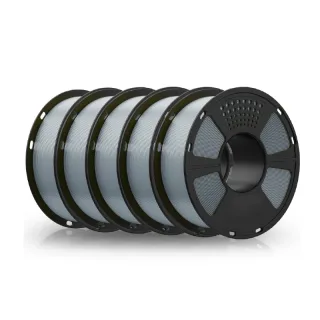 Geeetech PLA 3D Printer Filament 1.75mm 5KG White/Grey Accurate Printing Material High Quality FDM Printer Filament