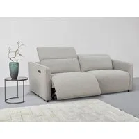 OTTO home 2-Sitzer KYLLY XXL 208 cm - OTTO. Verlässliche Qualität., elektr. Relaxfunktion, verstellb. Kopfteil, USB, Federkern, Struktur