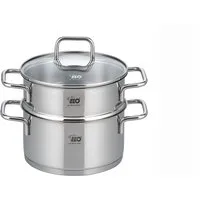 Elo Dampfgartopf, Edelstahl 18/8 (1-tlg), Dampfkochtopf, Ø 18 cm, Induktion