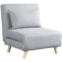 HOME DELUXE Sessel Schlafsessel SNOOZE 79 x 28 x 132 cm, Wandelbares 3-in-1-Design, Liegesessel, Relaxsessel
