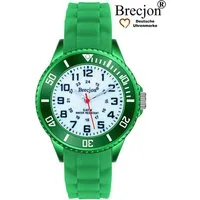 Brecjon Quarzuhr Kinder Armbanduhr glow in the dark 5ATM Silikon, kostenloser Versand