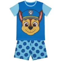 PAW PATROL Pyjama Kinder Schlafanzug kurz Pyjama Set Sommer 100% Baumwolle (Packung)