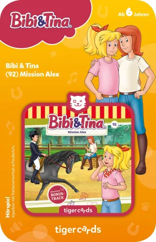 tigermedia tigercard - Bibi und Tina Folge 92 Mission Alex Reiterhof Pferde Geschichten