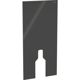 Geberit Frontverkleidung zu Monolith Sanitär- modul für Stand-WC 101cm Glas schwarz, 242382SJ1 242382SJ1