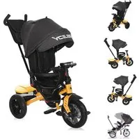 Lorelli Dreirad Tricycle Speedy, Luftreifen, drehbarer Sitz, Musik, Licht, Schubstange
