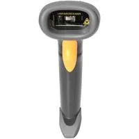 1D Barcode Handscanner, Barcode-Scanner grau/schwarz