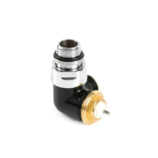 Terma Winkeleck-Thermostatventil CYLINDER; links; GZ 1/2"-GZ 24-19; schwarz; (V75110E9005SX), TGZTC TGZTCZ003