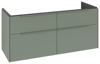 Villeroy & Boch Waschtischunterschrank Subway 3.0 C602L2 1272x576x478mm m. Bel. 4 Ausz. Waschtisch m C602L2AF