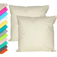 JACK Kissenbezüge JACK 2er Set Outdoor Kissenhülle Kissenbezug 45x45cm Wasserfest, (2 Stück), robust und strapazierfähig, Wasserabweisend, für Innen & Außen
