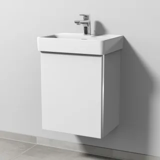 Sanipa 3way Waschtischunterbau zu Laufen Pro S Waschtisch mit 1 Tür, Weiß-Soft BR78343