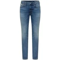 Calvin Klein Jeans Skinny-fit-Jeans SKINNY mit Leder-Badge