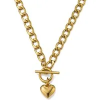 Aniston JEWELRY & WATCHES Kette mit Anhänger Schmuck Geschenk Edelstahl Halsschmuck Halskette Herz, Made in Germany