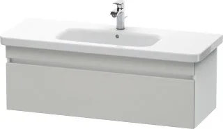 Duravit DuraStyle Waschtischunterbau wandhängend Betongrau & Weiß Matt 1130x448x398 mm - DS639500718 DS639500718