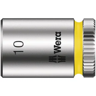 Wera 8790 HMA Zyklop-Steckschlüsseleinsatz mit 1/4"-Antrieb, metrisch Leuchtgelb - 05003509001