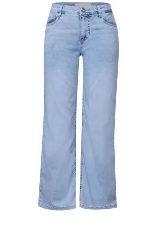 Street One - Wide Leg Jeans blau - Gr. - 27/28