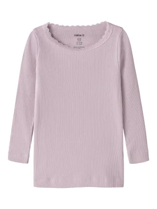 NAME IT - NMFKAB LS TOP NOOS Fragrant Lilac - Gr. - 110