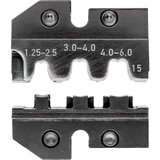 KNIPEX Crimpeinsatz Fahnenstecker - 974915
