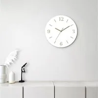 OTTO home Wanduhr Aurum (wahlweise mit Quarz- oder Funkuhrwerk, lautlos ohne Tickgeräusche)