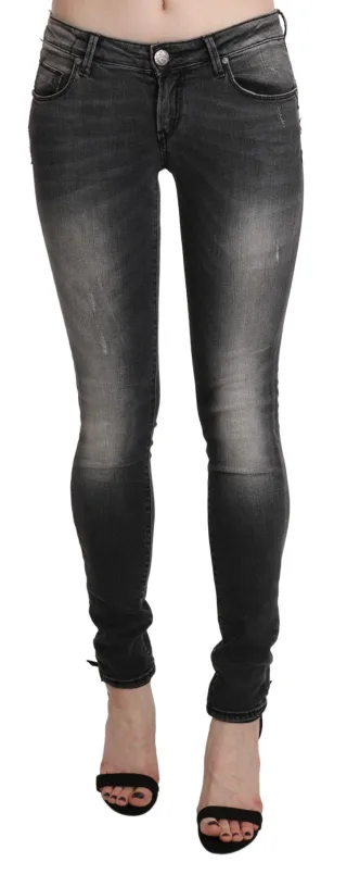 Acht Skinny Jeans Grau