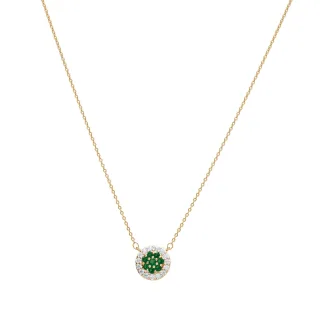 US Polo Assn Jewellery Celine Rhodium-Halskette