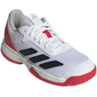adidas Performance Courtflash Allcourt 2025 weiss/rot Jungen Tennisschuh