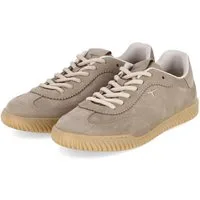 Tamaris Tamaris 1-23623-46-341 Damen Rauleder taupe Schnürschuh