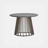 Mirabeau Gartentisch Beistelltisch Olianne braun/schwarz