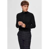 Selected Troyer SLHBERG HALF ZIP CARDIGAN NOOS Baumwolle, regular fit