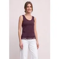 STREET ONE Spitzentop Jersey