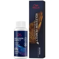 Wella Professionals Haarfarbe Koleston Deep Browns 60ml + Welloxon Perfect 6% 60ml