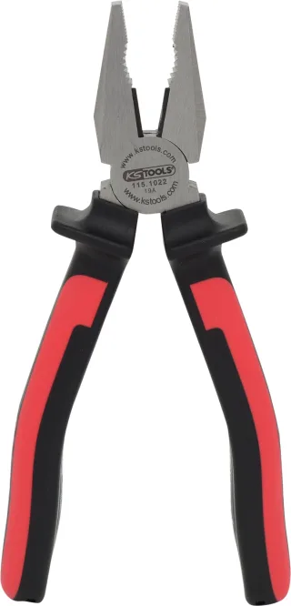 KS Tools ERGOTORQUE Kombinationszange rot/schwarz - 115.1022