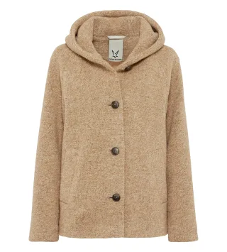 Fuchs Schmitt - Strickjacke camel - Gr. - 42
