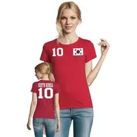 Blondie & Brownie T-Shirt Südkorea South Korea Sport Trikot Fußball Weltmeister Meister WM
