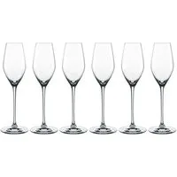 SPIEGELAU Champagnerglas Topline 6er Set, 6-tlg., Kristallglas