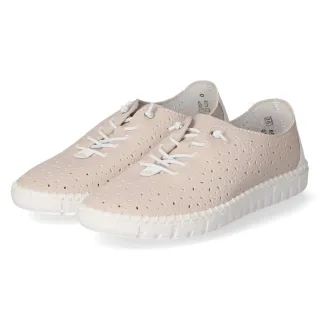 Rieker Halbschuhe - Gr. 36 - Taupe - Glattleder