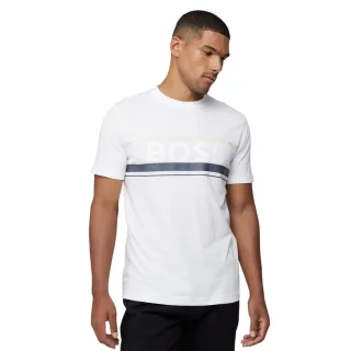 Boss - "Iconic Zone" T-Shirt für Herren (Weiß)
