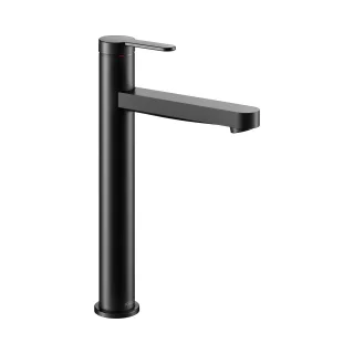 Keuco IXMO Flat Black Selection Einhebel-Waschtischmischer 210, ohne Ablaufgarnitur, schwarz matt 59510373100