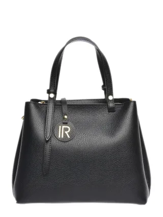 Isabella Rhea Schwarz Rindsledertasche