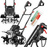 MASKO Elektromotorhacke, Gartenfräse elektrische Motorhacke 1500 Watt 40cm Arbeitsbreite 20cm