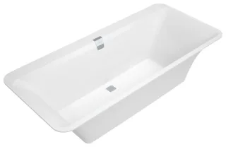 Villeroy & Boch Badewanne Squaro Edge 12 1800x800x475mm Duo Oval Stone White, UBQ180SQE7DV-RW UBQ180SQE7DV-RW
