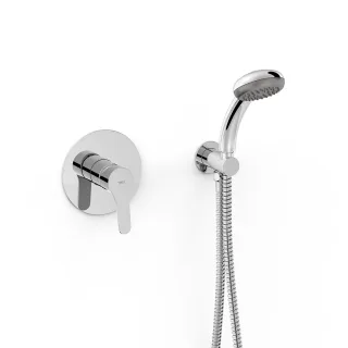 Tres Bausatz 1 Wege Unterputz Einhebelmischer Rapid box für die Dusche , 21527702 21527702
