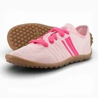 Leguano Sneaker Caribeo (flexible Sohle, pures Barfußgefühl) rose Barfußschuh