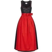 Nübler Dirndl Dirndl lang Thea in Schwarz von Nübler - Rocklänge 90 cm